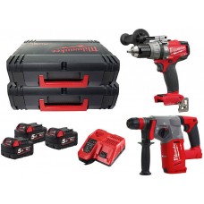 Шуруповерт Milwaukee Set M18ONEPP2F-503X