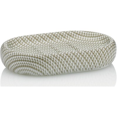 Suport săpun Kela Moreau Beige/White (20205/11)