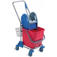 Carucior profesional pentru curatenie Euromop Chromed Trolley (6026006)