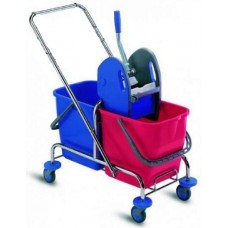 Carucior profesional pentru curatenie Euromop Chromed Trolley (6021005)