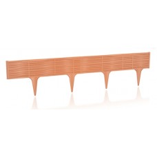 Gard decorativ pentru gradina Prosperplast Palisada Teracota (IBWI-R624)