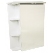 Шкаф с зеркалом Sanmaximus 600 Shelf White