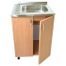 Dulap de bucătărie sub chiuvetă Sanmaximus Stand 45x60 Beech