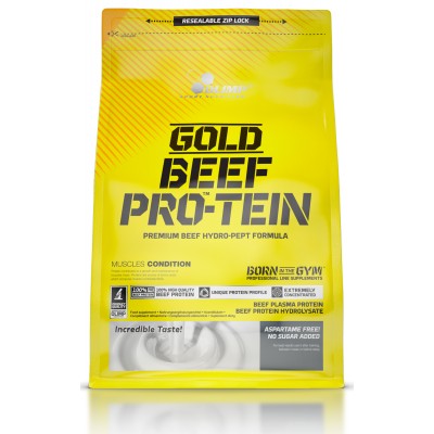 Proteină Olimp Gold Beef Pro-Tein Cookies Cream 700g