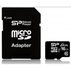 Карта памяти Apacer microSDHC UHS-I U1 Class10 16GB + SD Adapter (AP16GMCSH10U5-R)