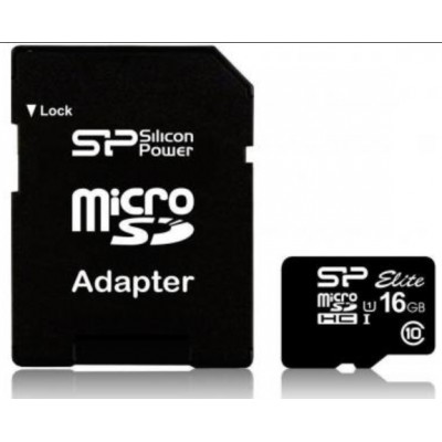 Карта памяти Apacer microSDHC UHS-I U1 Class10 16GB + SD Adapter (AP16GMCSH10U5-R)