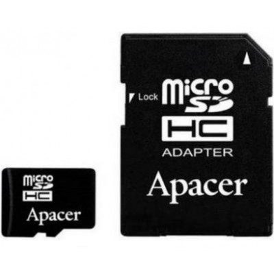 Карта памяти Apacer microSDHC UHS-I U1 Class10 32GB + SD Adapter (AP32GMCSH10U5-R)