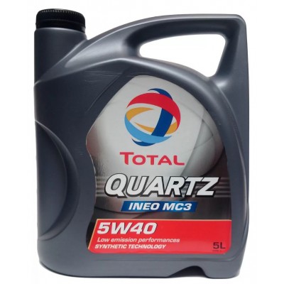 Моторное масло Total Quartz Ineo MC3 5W-40 5L