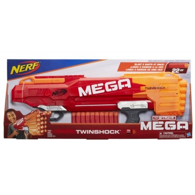 Автомат Hasbro Nerf Mega Twinshock (B9894)