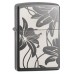 Бензиновая зажигалка Zippo 29426 Lily Black Ice