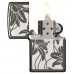 Бензиновая зажигалка Zippo 29426 Lily Black Ice