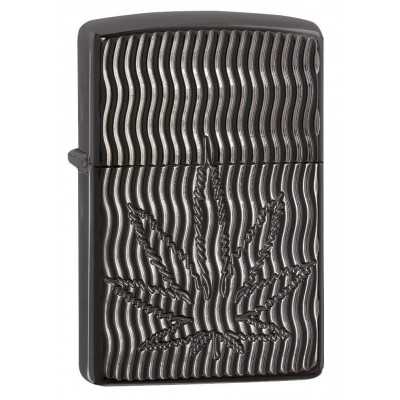 Бензиновая зажигалка Zippo 29612 Leaf Design Armor