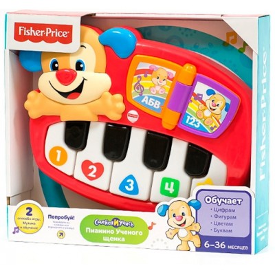 Pian Fisher-Price Educational Piano RU (DLK15)