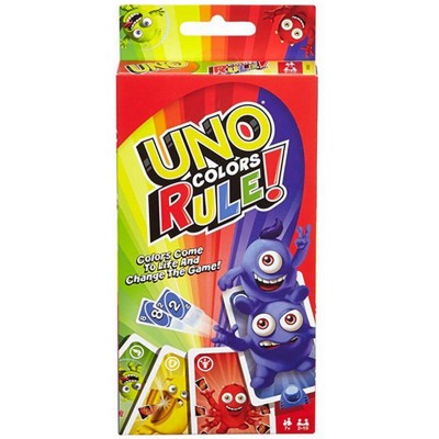 Настольная игра Mattel Uno Colors Rule (DWV64)