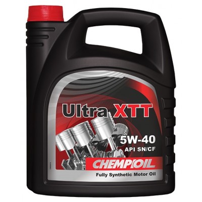 Моторное масло Chempioil Ultra XTT SAE API SN/CF 5W-40 4L