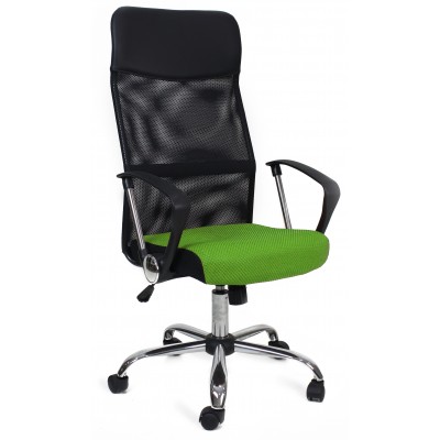 Scaun de birou Deco F-63 Black/Green