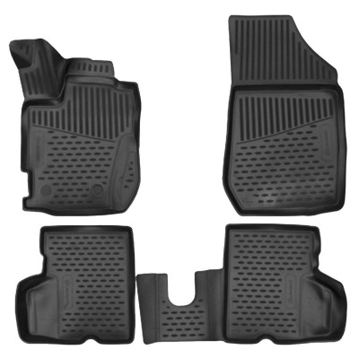 Автоковрики Novline Element Renault Captur 2016 (ELEMENT3D4147210k)