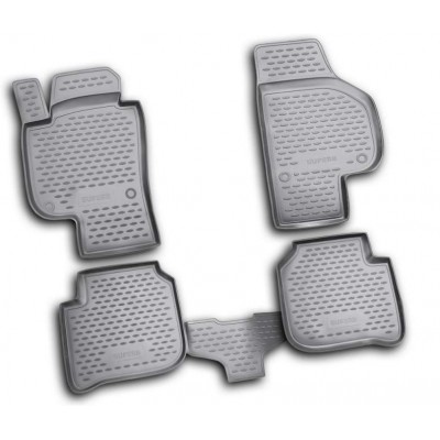 Автоковрики Novline Element Skoda Superb 02/2009 (NLC.45.04.210k)