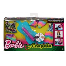 Haine pentru păpuși Mattel Barbie Clothes Crayola (FHW85)