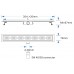 Трап для душа Kas Line FLH40-A2 С06 500х70 (21526)