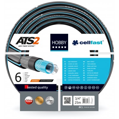 Садовый шланг Cellfast Hobby ATS2 3/4" 25m (34209)