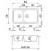 Кухонная мойка Plados Harmony HR0862 UM44 Black