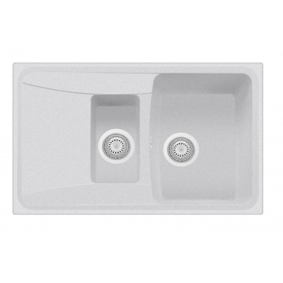 Кухонная мойка Plados Roxana HR0791 UG90 Opal White