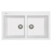 Кухонная мойка Plados Elegance AM8620 UG58 Milk White