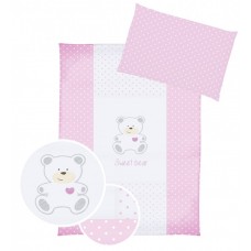 Детское постельное белье Albero Mio Sweet Bear Pink (C-5 H167)