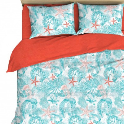 Постельное бельё Василиса 1.5 Print 7575/1 Blue Lagoon