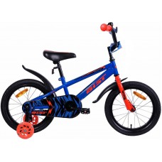 Bicicletă copii Aist Pluto 14 Blue/Red