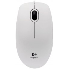 Компьютерная мышь Logitech B100 White (910-003360)