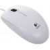 Компьютерная мышь Logitech B100 White (910-003360)