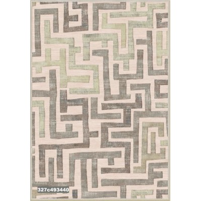 Ковёр Ecofloor Farashe (327C493440) Labyrinths Khaki 2.00x3.00m