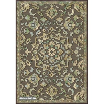 Ковёр Ecofloor Farashe (494C496330) Flower Kaleidoscope Green 1.60x2.30m