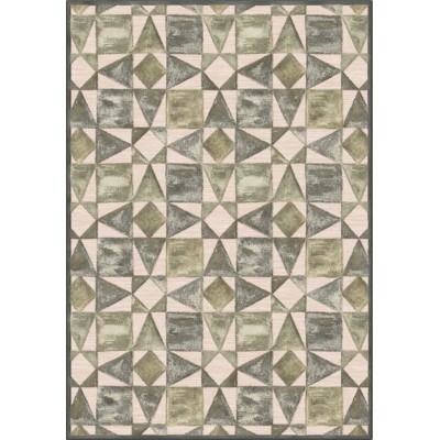 Ковёр Ecofloor Farashe (474C493340) Kaleidoscope of Joy Green/Beige 1.60x2.30m