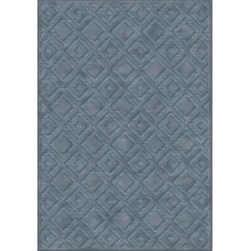 Ковёр Ecofloor Farashe (514С497220) Geometry Ornament Blue Squares 1.60x2.30m