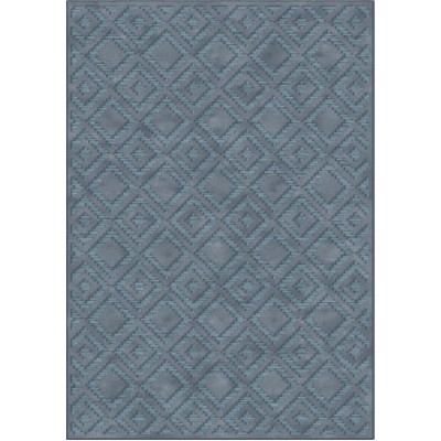 Ковёр Ecofloor Farashe (514С497220) Geometry Ornament Blue Squares 1.60x2.30m