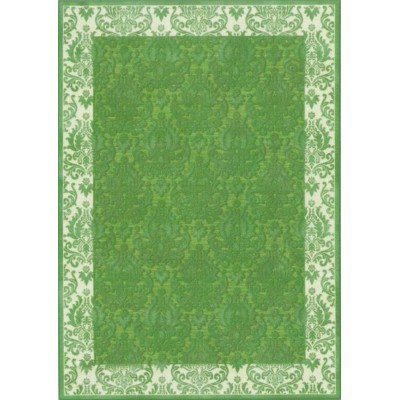 Ковёр Ecofloor Versailles (5021C498770) Olive Monogram Brown Background 2.00х3.00m