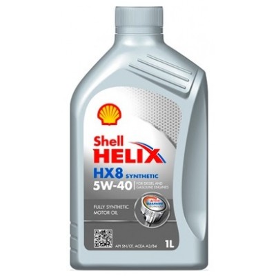 Моторное масло Shell Helix HX8 Synthetic 5W-40 1L