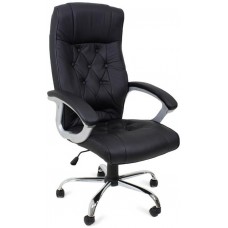 Scaun de birou Deco BX-3707 Black Leather