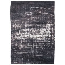Ковёр Louis de Poortere Mad Men 8655 White on black 1.70x2.40m