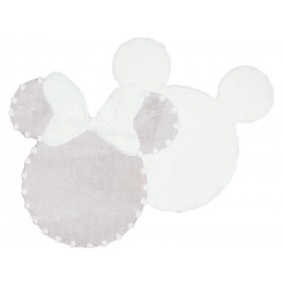 Ковёр Eko Hali Tiffany Minnie Mickey Vizon White 0.75x1.50m