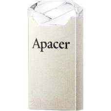 Флеш-накопитель Apacer AH111 16Gb Silver-Crystal (AP16GAH111CR-1)