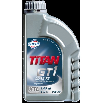 Ulei de motor Fuchs Titan GT1 LL-12 FE SAE 0W-30 1L