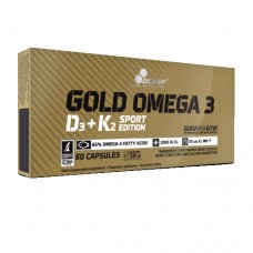 Витамины Olimp Gold Omega 3 D3 + K2 Sport Edition 60cap