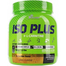 Изотоник Olimp Iso Plus Powder + L-Carnitine Lemon 700g