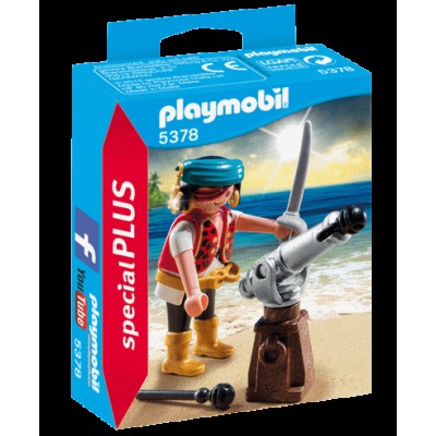 Фигурка героя Playmobil Special Plus: Pirate with Cannon (5378)