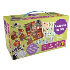 Puzzle Noriel 2in1 Alfabetul la circ (NOR3843)