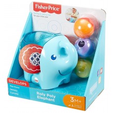 Joc educativ Fisher Price Elefant cu Bile (DYW57)